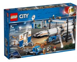LEGO - CITY - L'ASSEMBLAGE ET LE TRANSPORT DE LA FUSÉE #60229